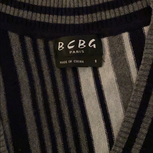 BCBG Paris striped dress size small - Picture 4 of 9